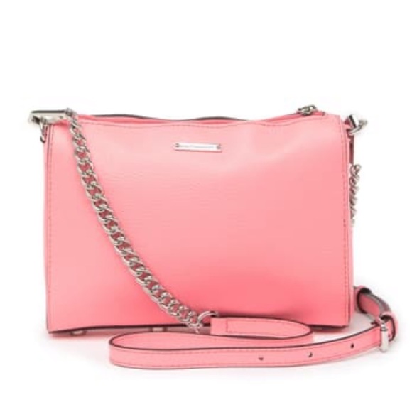 NWT Rebecca Minkoff 5 Zip Leather Crossbody Bag - Picture 2 of 10